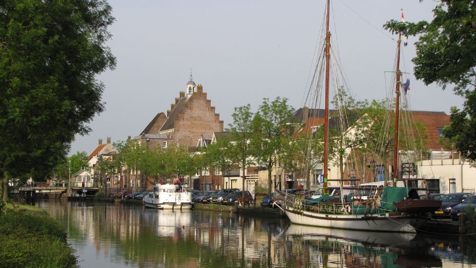 routebureau utrecht groene hart boergondische route montfoort hollandsche ijssel en aanzicht montfoort rechten vrij