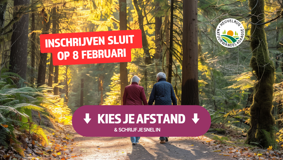LAATSTE KANS - Heuvelrug Natuurwandel4daagse 2026