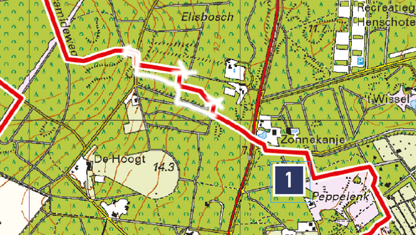 routecorrectie 2