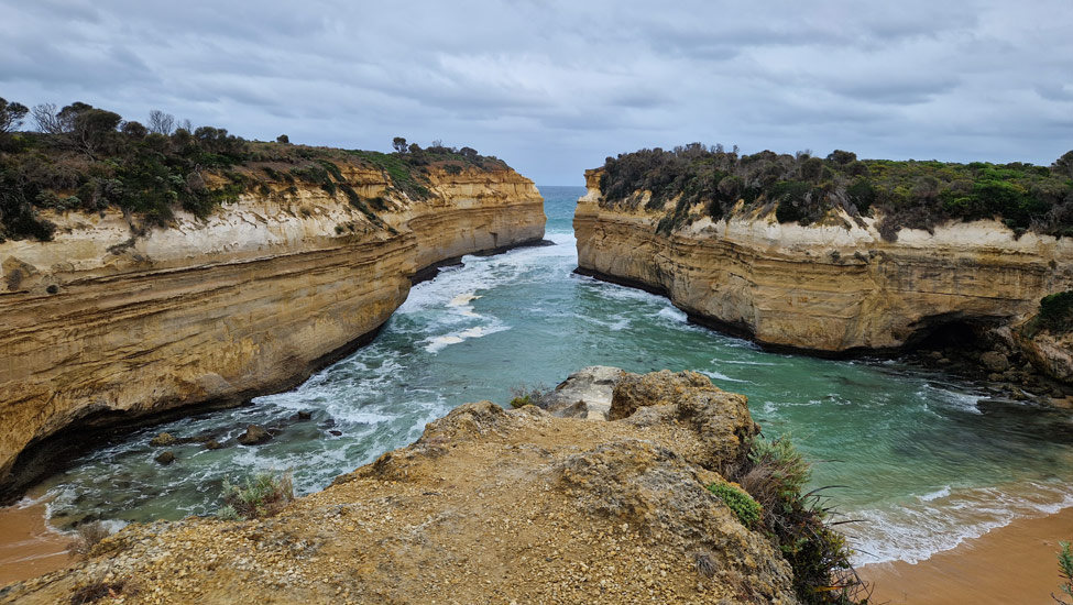 wandelpraat australie dubbele inham