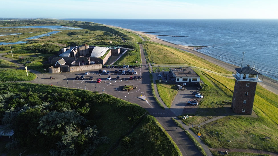 stedenspecial denhelder fort kijkduin luchtfoto mees rox